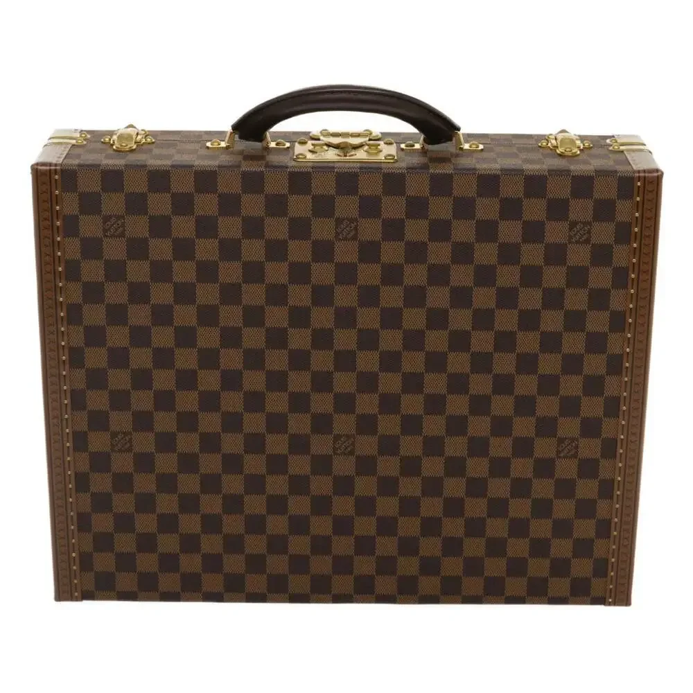 LOUIS VUITTON Damier Ebene President Trunk Spo N47500